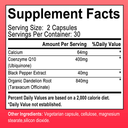 CoQ10 Advanced Absorption Formula – Heart, Energy & Blood Pressure Support