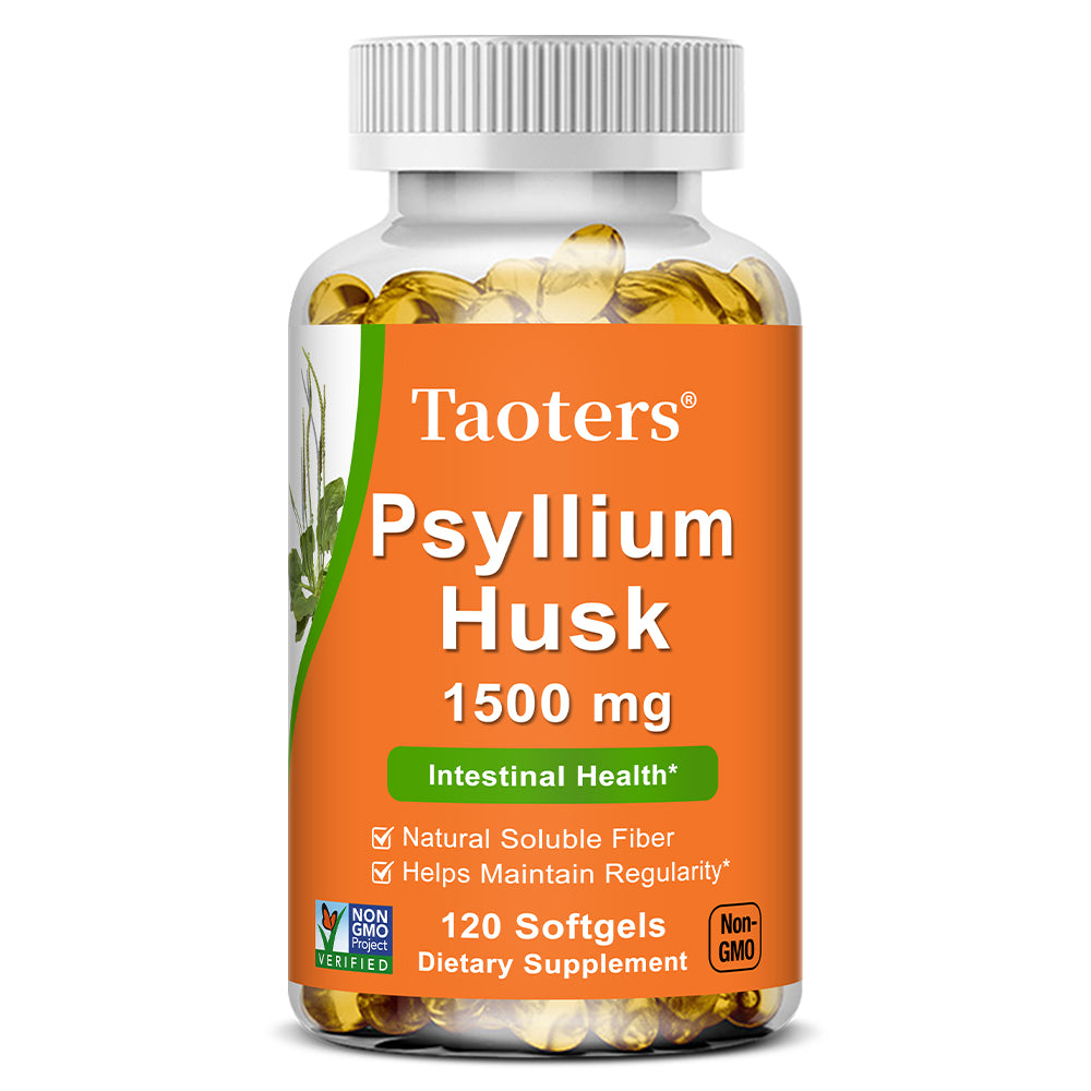 Taoters® Psyllium Husk Softgels for Intestinal & Digestive Health