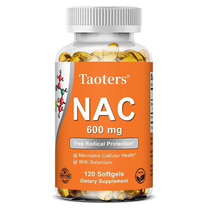 Taoters® NAC N-Acetyl Cysteine Softgels with Selenium