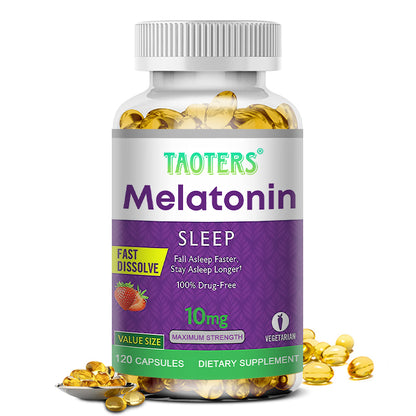 Taoters® Melatonin Fast Dissolve Sleep Support Capsules