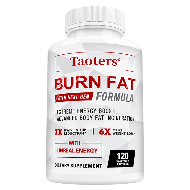 Taoters® Next-Gen Fat Burner Capsules – Advanced Weight Loss & Extreme Energy Boost Supplement (30 Veggie Capsules)