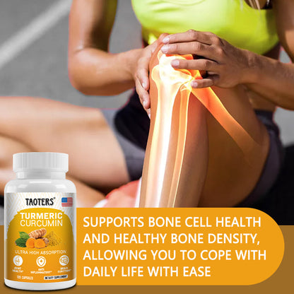Taoters® Turmeric Curcumin Capsules with Black Pepper & Joint Support Extracts