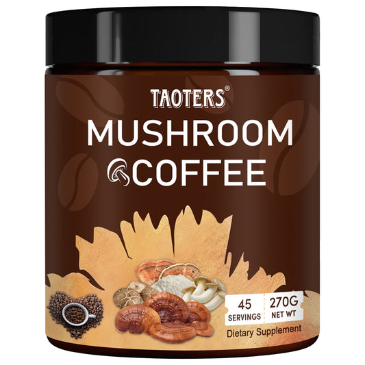 Taoters Mushroom Coffee – Focus Blend | 45 Servings