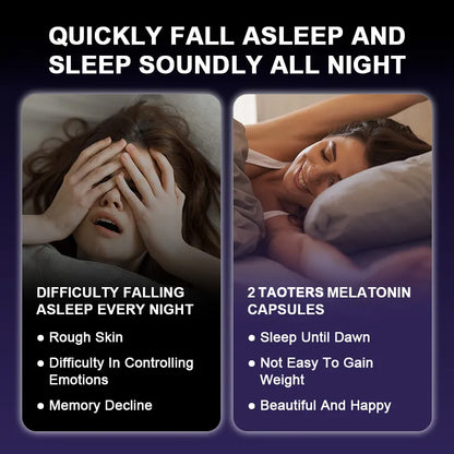 Taoters® Melatonin Fast Dissolve Sleep Support Capsules