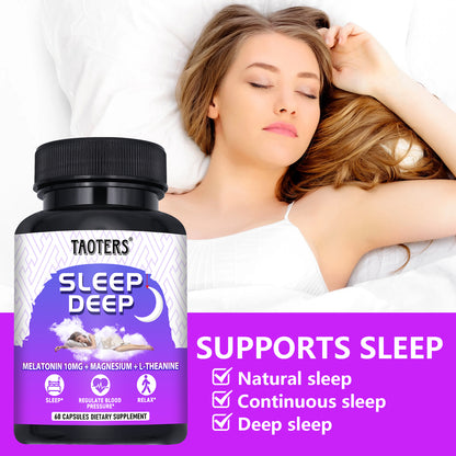 Deep Sleep Formula with Melatonin, Magnesium & L-Theanine