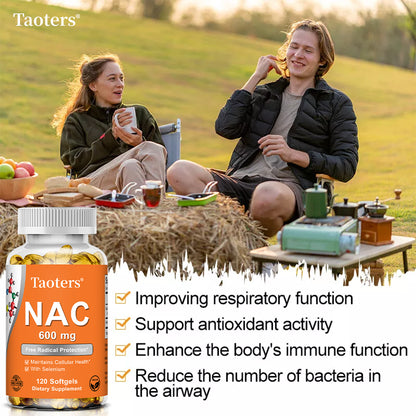 Taoters® NAC N-Acetyl Cysteine Softgels with Selenium