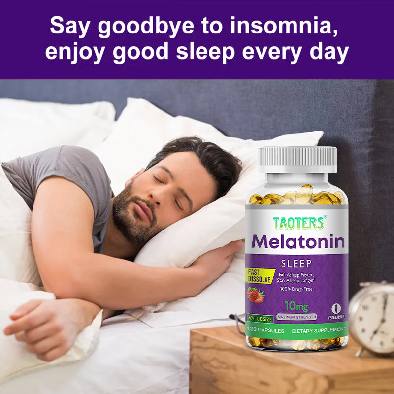 Taoters® Melatonin Fast Dissolve Sleep Support Capsules