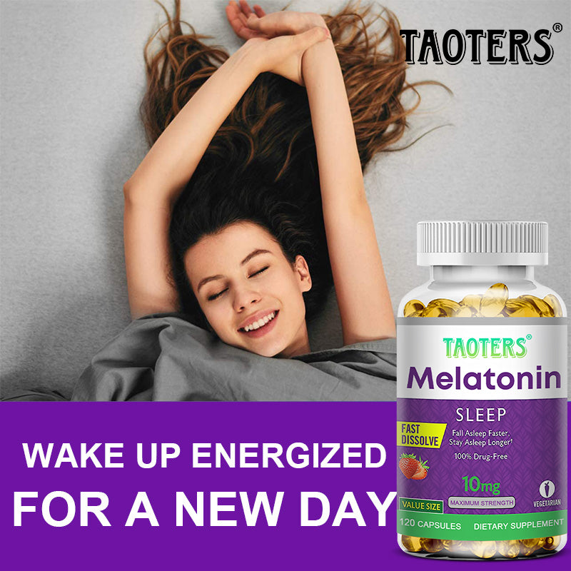 Taoters® Melatonin Fast Dissolve Sleep Support Capsules