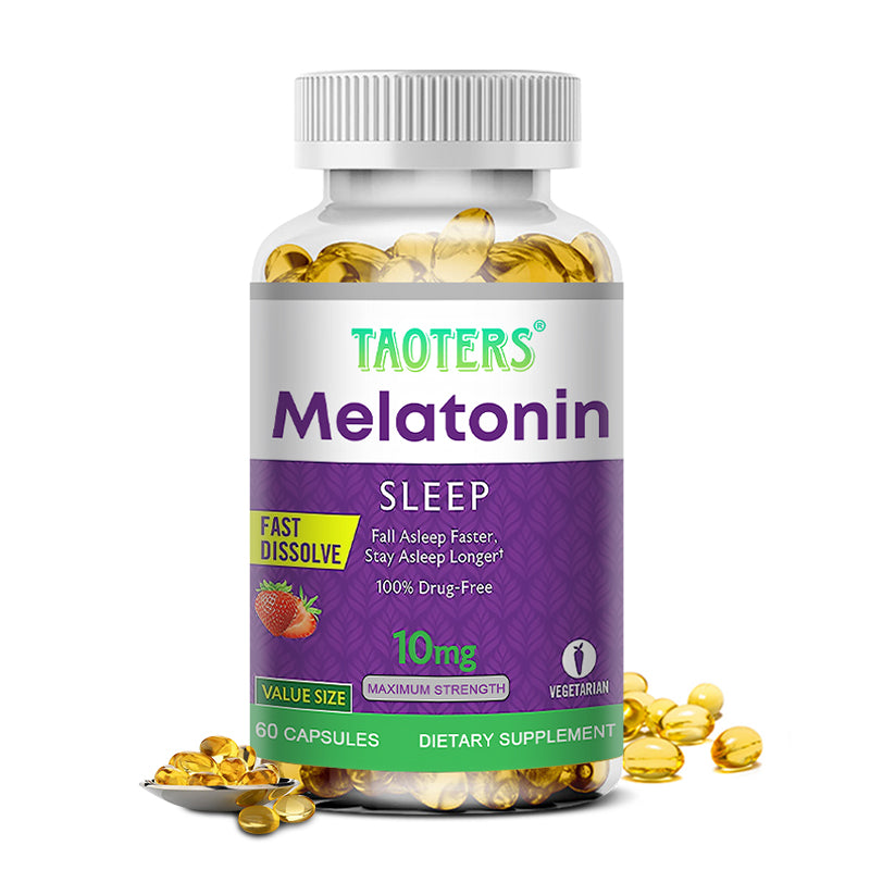 Taoters® Melatonin Fast Dissolve Sleep Support Capsules
