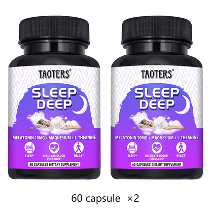 Deep Sleep Formula with Melatonin, Magnesium & L-Theanine