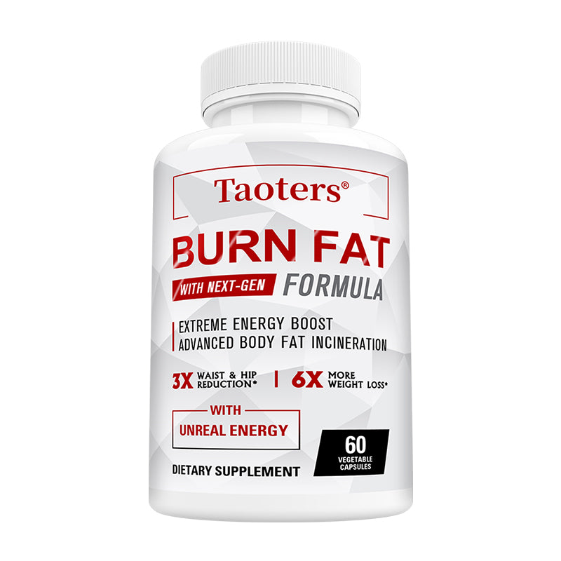 Taoters® Next-Gen Fat Burner Capsules – Advanced Weight Loss & Extreme Energy Boost Supplement (30 Veggie Capsules)