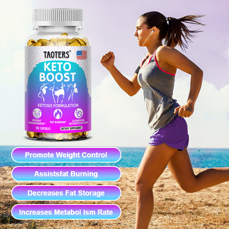 Taoters® Keto Boost Capsules with Apple Cider Vinegar & Herbal Extracts for Weight Management & Cleanse