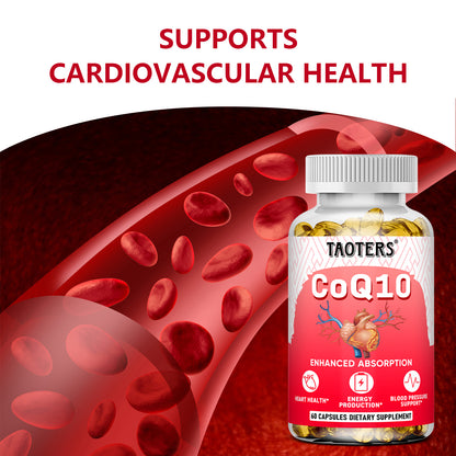 CoQ10 Advanced Absorption Formula – Heart, Energy & Blood Pressure Support
