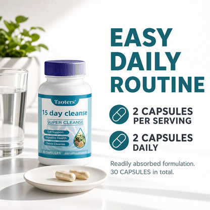 TAOTERS 15 Day Gut Cle
