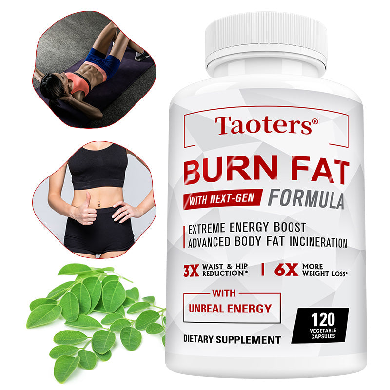 Taoters® Next-Gen Fat Burner Capsules – Advanced Weight Loss & Extreme Energy Boost Supplement (30 Veggie Capsules)
